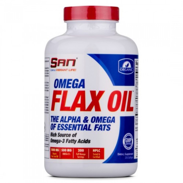 SAN - Omega Flax Oil / 200caps.